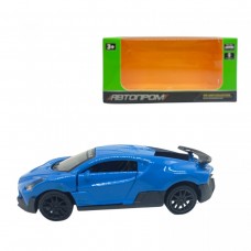 МАШИНА. АВТОПРОМ 1:39 BUGATTI (СИНЯ)