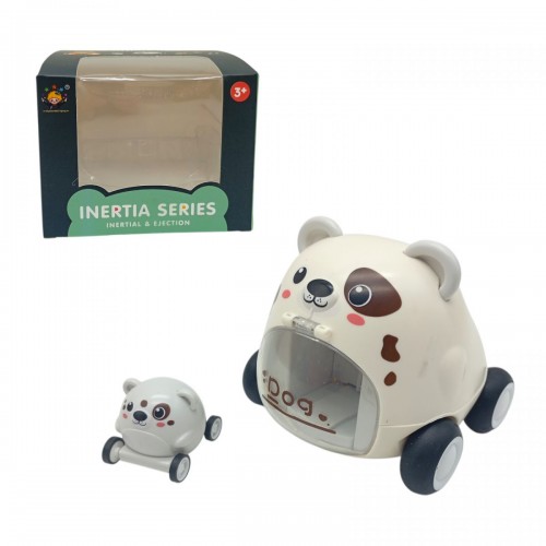 Трек машина, з малою машинкою (СОБАЧКА) (Huijixing toys)