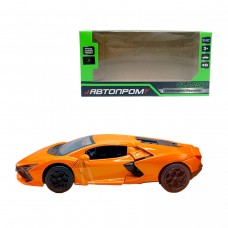 МАШИНА АВТОПРОМ Lamborghini Revuelto (ПОМАРАНЧЕВА) 16*8*8 см.