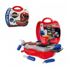 Набор инструментов с машинкой в ​​чемодане