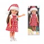 Кукла в рождественском наряде, размер 33см (LS)