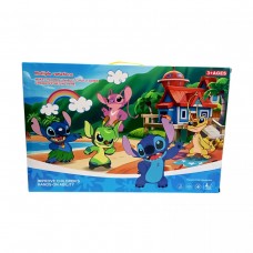 Домик герой, подсветка, 3 режима, 2 фигурки, собачка, кровать, столик, стульчики, мебель, в коробке