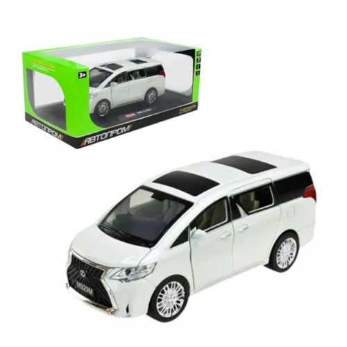 Машина АВТОПРОМ LEXUS LM300H (БІЛА) (Автопром)