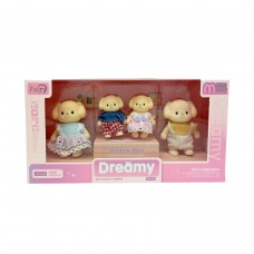 Флоксові тварини “Собачки”, 4 штуки, рухомі кінцівки, в коробці, мікс видів