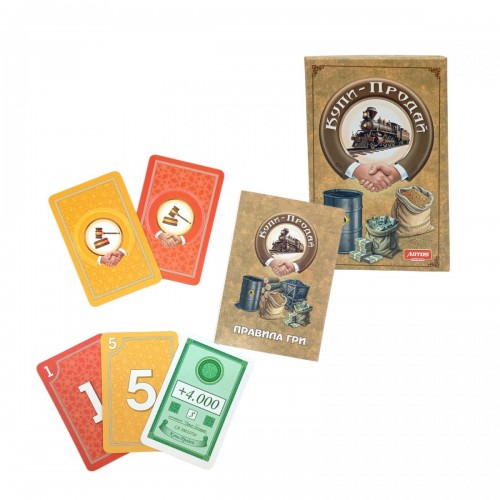 Карточная игра Купи-продай (В КОРОБКЕ) (Artos games)