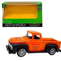 МАШИНА АВТОПРОМ (металлическая) PICKUP (Оранжевый)