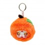 Іграшка-брелок мʼяконабивна "Яскрава апельсинка Санті" серія Талісмани, 9см. (Fyyvalur)