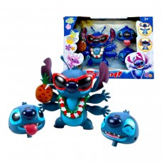 Стич размер: 15.5х8х15.5 см, сменная голова, съемная пара рук, в коробке