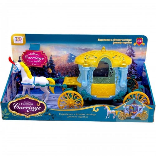Игровой набор "Карета с конем" в коробке (MiC)
