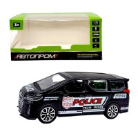 МАШИНА АВТОПРОМ, 1:32 TOYOTA ALPHARD (ЧОРНА)