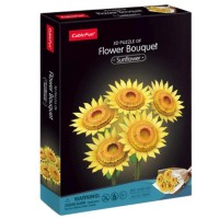 Тривимірна головоломка-конструктор серії Букет квітів 