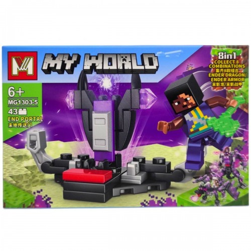 КОНСТРУКТОР "МАЙНКРАФТ/MINECRAFT" (ВИД 5) (MiC)