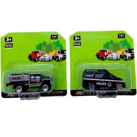 Машина металева АВТОПРОМ, 1:64, мікс видів (планшет 5,5*11,5*4 см)