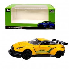 МАШИНА АВТОПРОМ (металева) 1:36 NISSAN GTR-35 (ЖОВТИЙ)