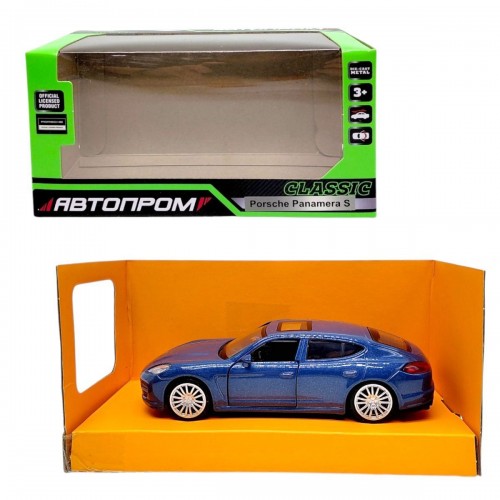 МАШИНА АВТОПРОМ (металева) Porsche Panamera S (СИНЯ) (Автопром)