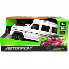 МАШИНА АВТОПРОМ (металева) MERCEDES G-CLASS (БІЛИЙ)