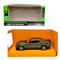 МАШИНА АВТОПРОМ (металева) Dodge Challenger (БОЛОТНИЙ)