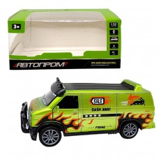 МАШИНА АВТОПРОМ (металева) 1:32 DODGE VAN (САЛАТОВИЙ)