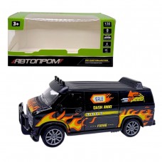 МАШИНА АВТОПРОМ (металева) 1:32 DODGE VAN (ЧОРНИЙ)