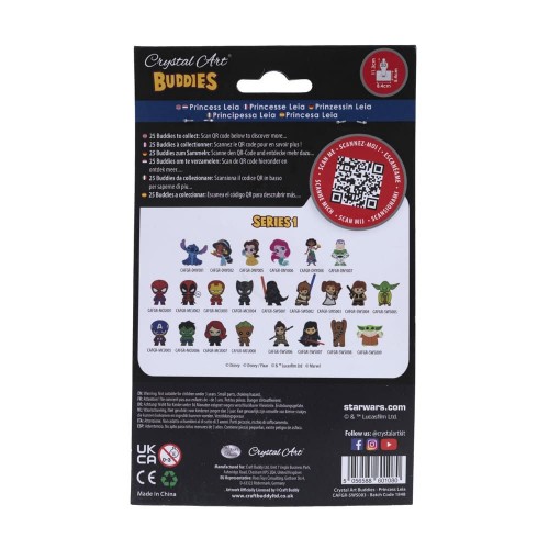 Набір для творчості Crystal Art "Принцеса Лея" (Crystal Art)