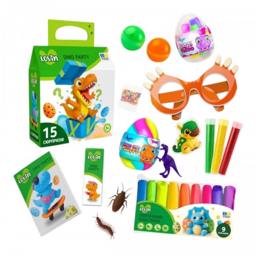 Dino Party Подарочный набор сюрпризов (Lovin)