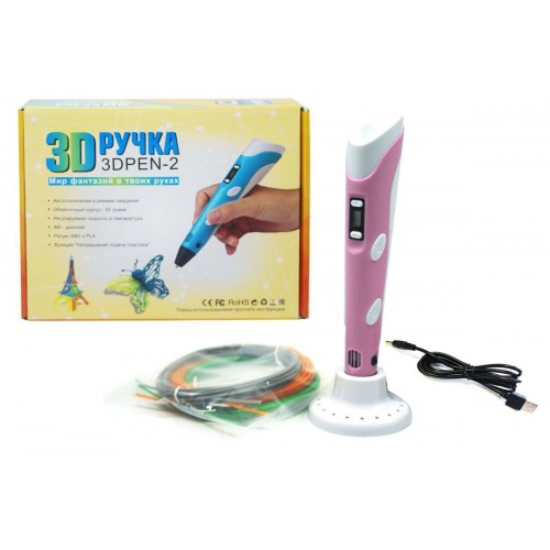 3D ручка (розовый) (MiC)