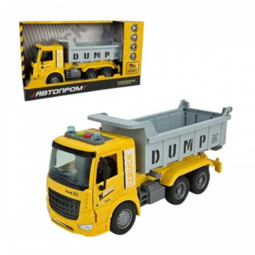 Машина батар. "Будтехніка", світло,звук,у короб.33,5*19*11,5см (Автопром)