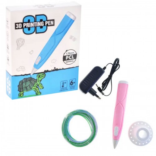 Набор "3D-ручка" в коробке (РОЗОВАЯ) (MiC)