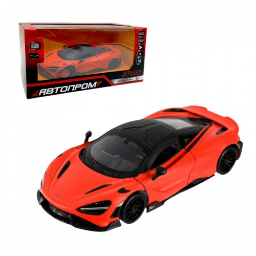 Машина мет. 1:24 "McLaren 765 LT",батар.,світло,звук,відкр.двері, короб. 24,5*12*10см (Автопром)