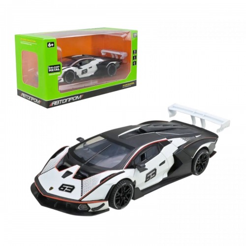 МАШИНА 1:24 LAMBORGHINI (БІЛА) (Автопром)