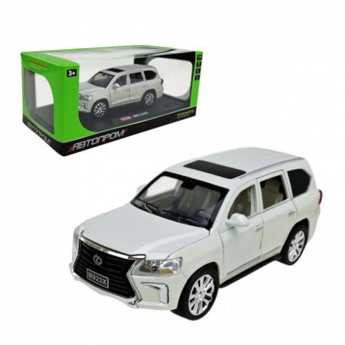 МАШИНА 1:24 LEXUS LX570 (БІЛИЙ) (Автопром)
