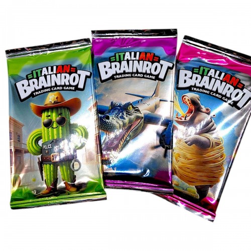 Ігрові картки "talian Brainrot" (мікс видів) (MiC)