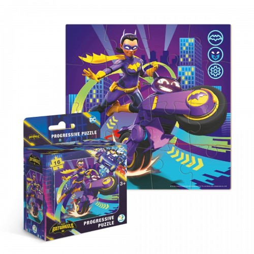 Пазл на 16 элементов «Мотоцикл Биби» (Dodo)