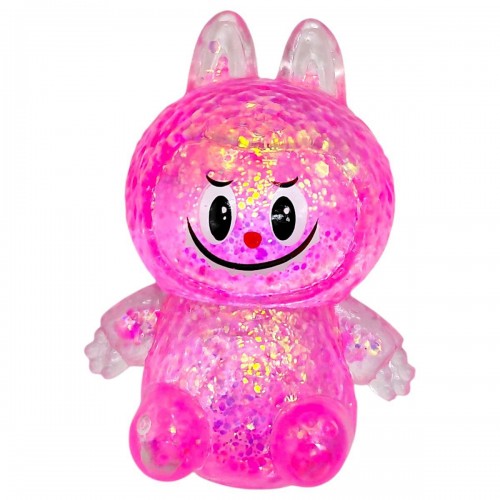 Антистресс жвачка-тянучка "Монстрик Лабубу" (Розовый) (MiC)