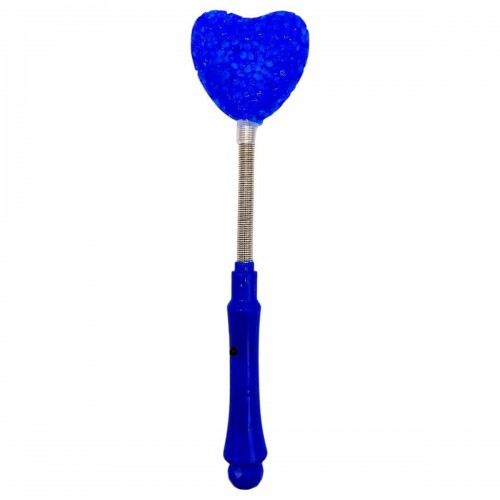 Цукрова паличка СЕРЦЕ, що світиться (СИНЯ) (MiC)
