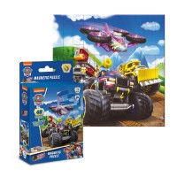 Магнитный пазл на 40 элементов «Колеса»