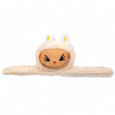 СЛЕП-БРАСЛЕТ LABUBU 9СМ (БЕЛЫЙ)