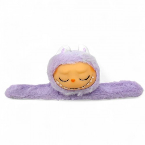 СЛЕП-БРАСЛЕТ LABUBU 9СМ (БУЗКОВИЙ) (MiC)