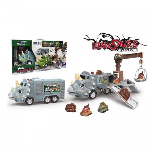 Парковка (інерційний механізм, 3 машинки, підйомний кран, 10 мелодій, звуки роботи, рик, підсвічування, наліпки, інструкція) (MiC)