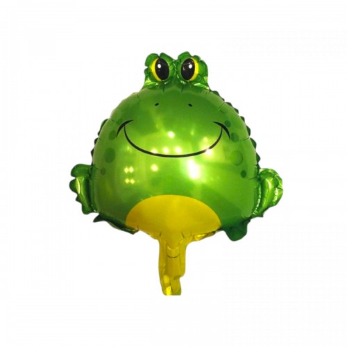 Фольгований шар фігурний "Жаба" (MiC)