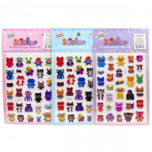 Наклейки декоративные "Фуглеры" микс (MiC)