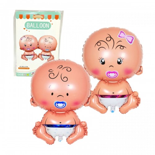 Фольгована повітряна кулька "Малюк", розмір 47*71 см (HL)