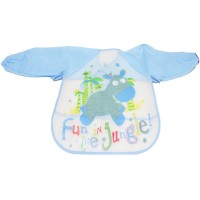 Слюнявчик с рукавами 