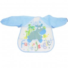 Слюнявчик з рукавами 