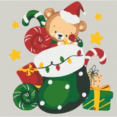 Картина по номерах зі світлодіодною підсвіткою 