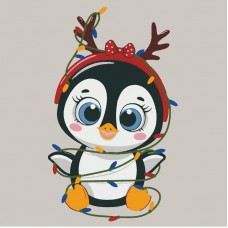 Картина по номерах зі світлодіодною підсвіткою 