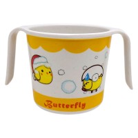 Чашка из бамбукового волокна, 200 мл (ОРАНЖЕВАЯ)