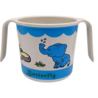 Чашка з бамбукового волокна, 200 мл (БЛАКИТНА)