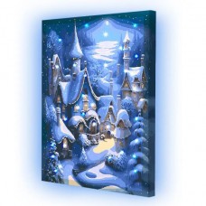 Картина по номерах зі світлодіодною підсвіткою 
