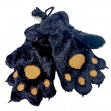 Детские меховые перчатки 